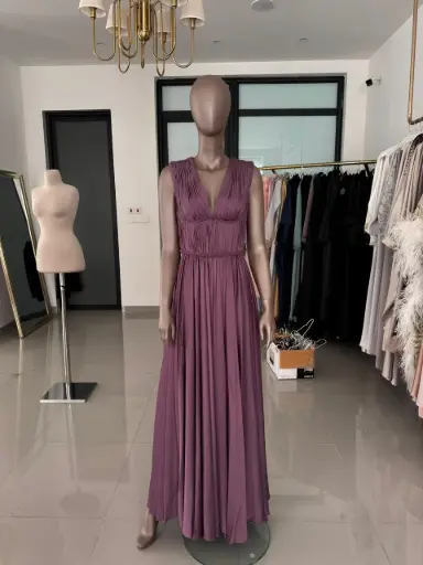 [DR10009] purple dress